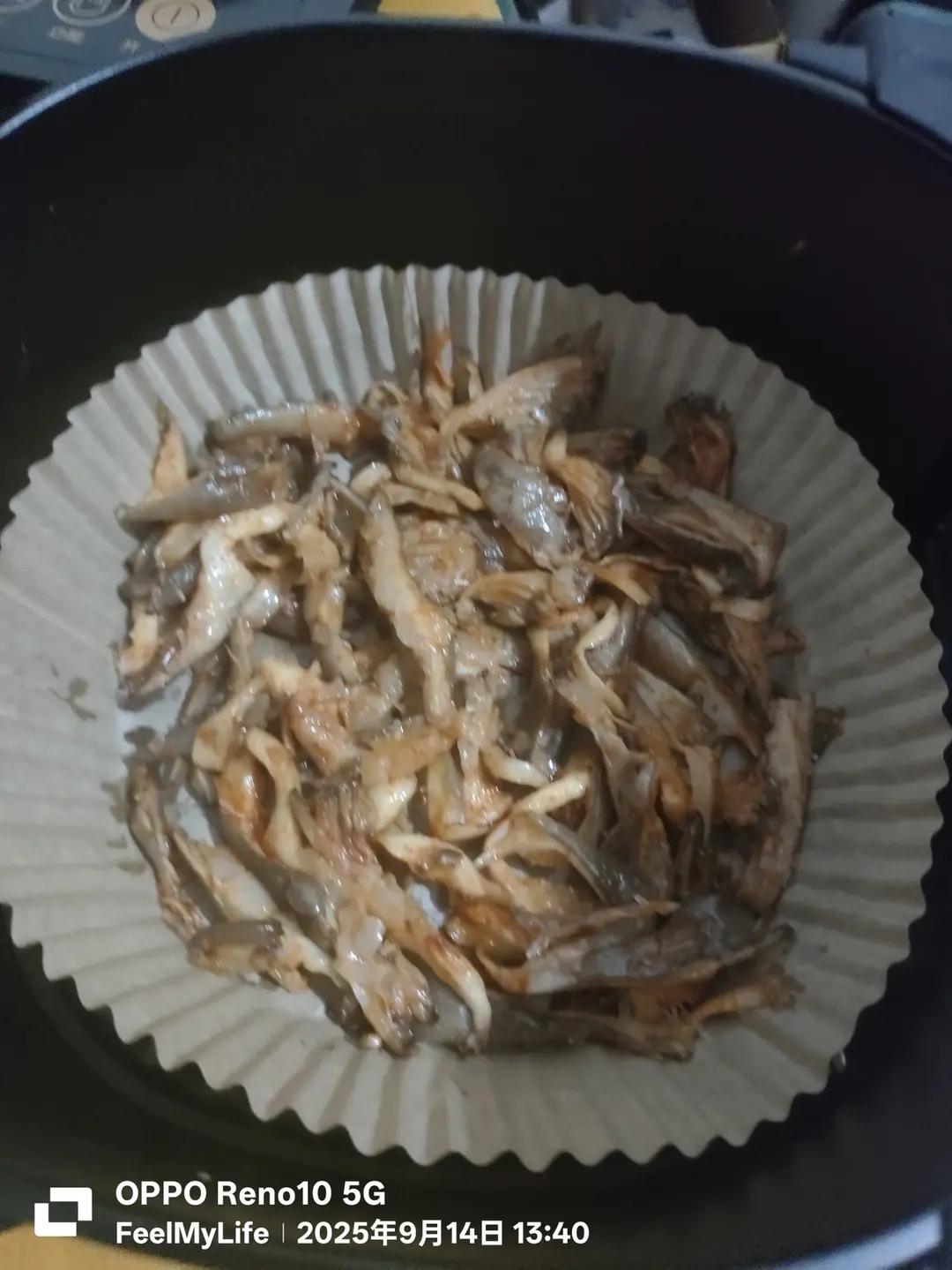 空气炸锅平菇蘑菇