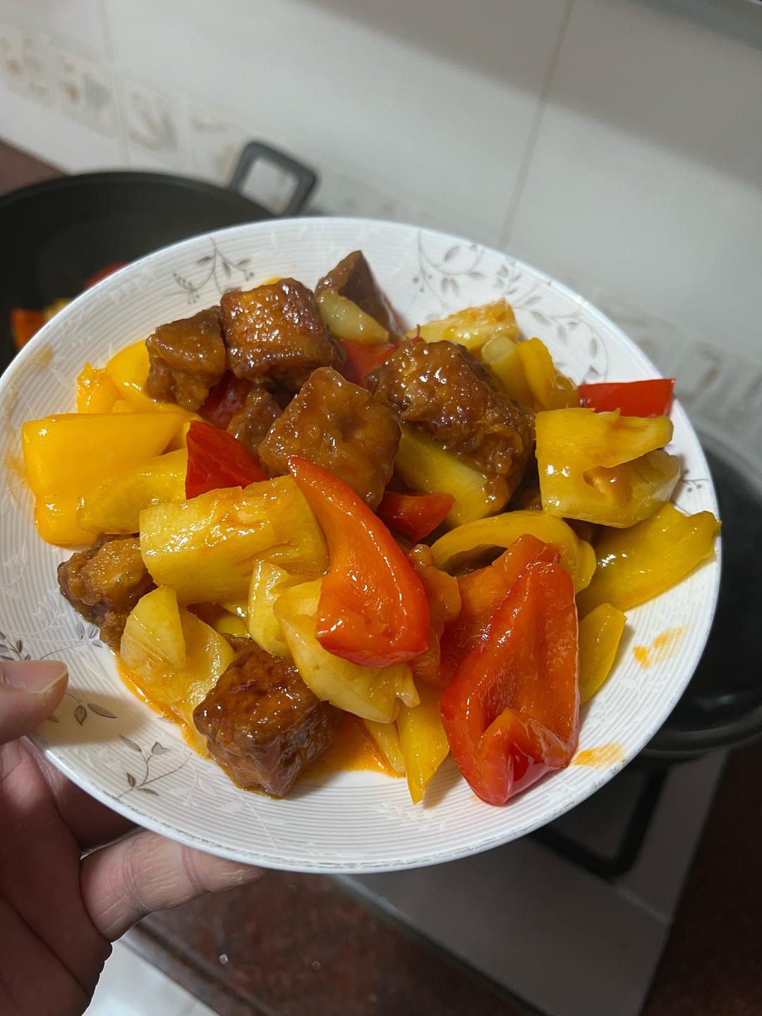 🍍酸甜菠萝咕噜肉