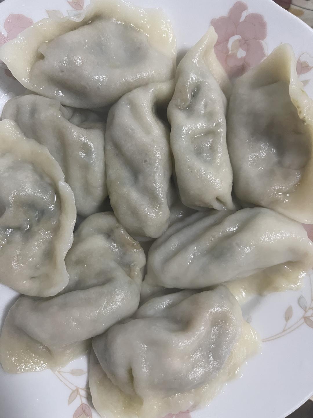韭菜肉馅饺子