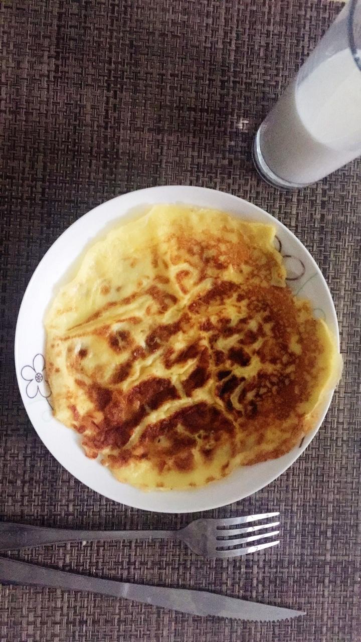 牛奶鸡蛋饼的做法