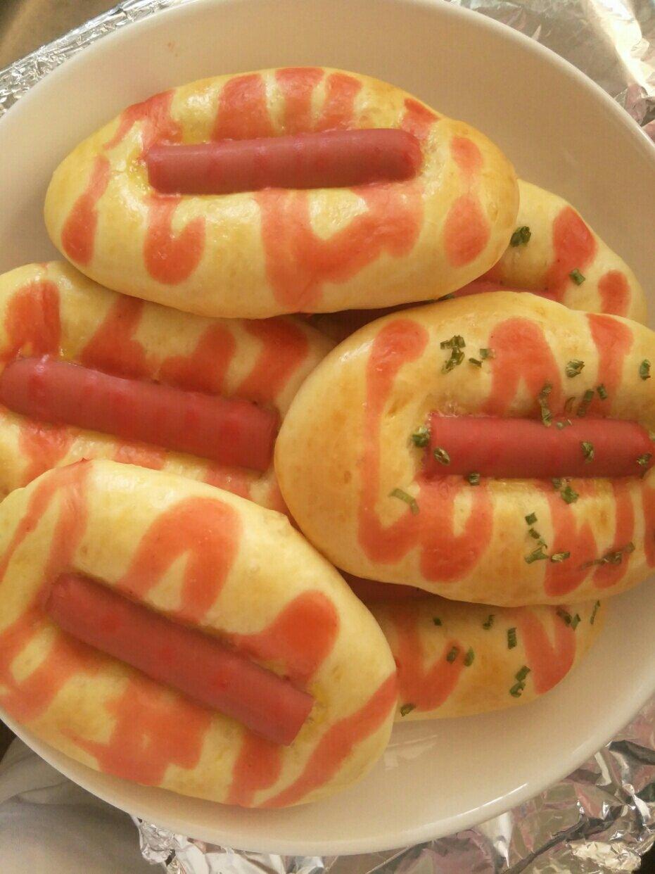 热狗面包