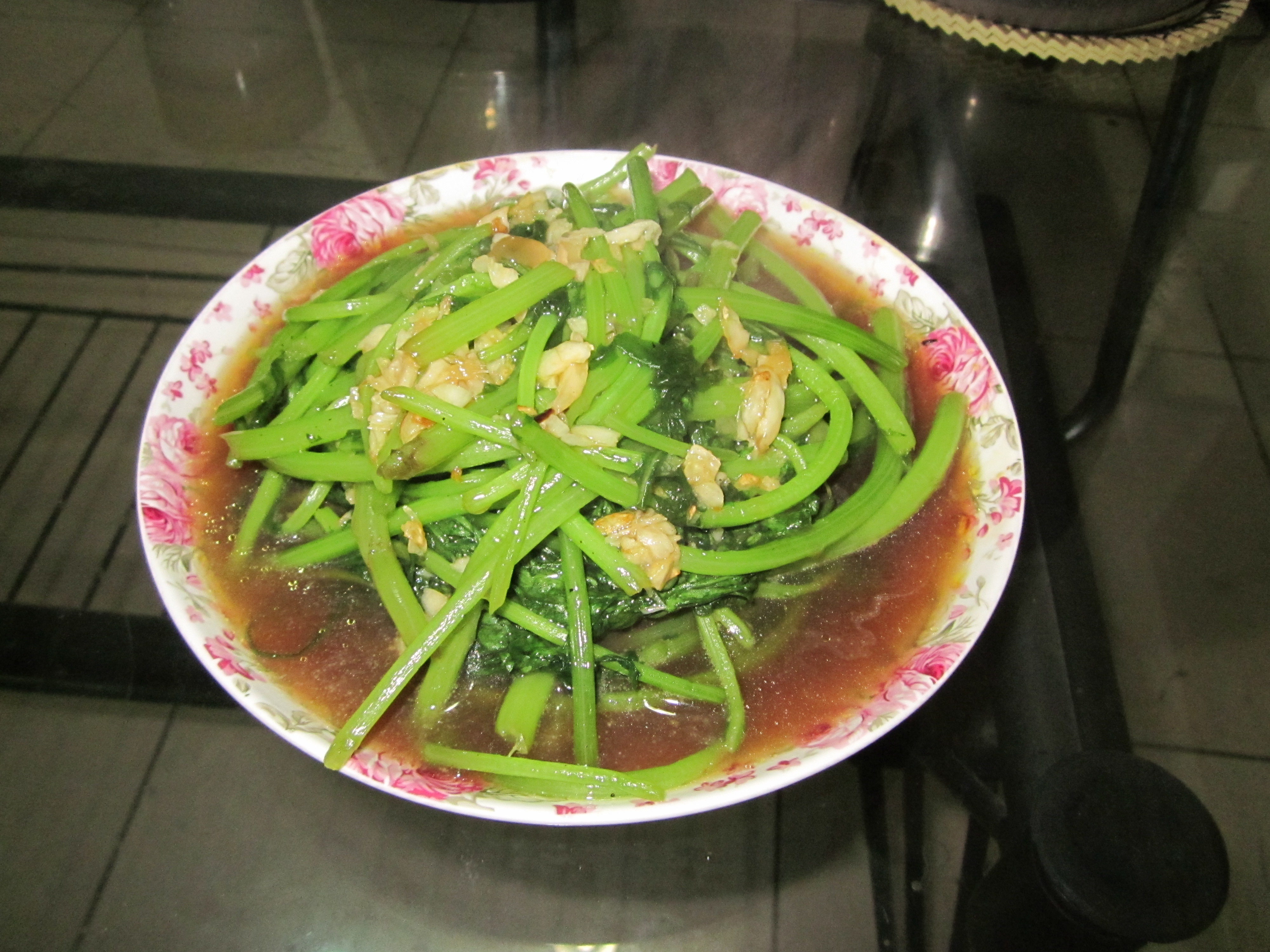蚝油茼蒿