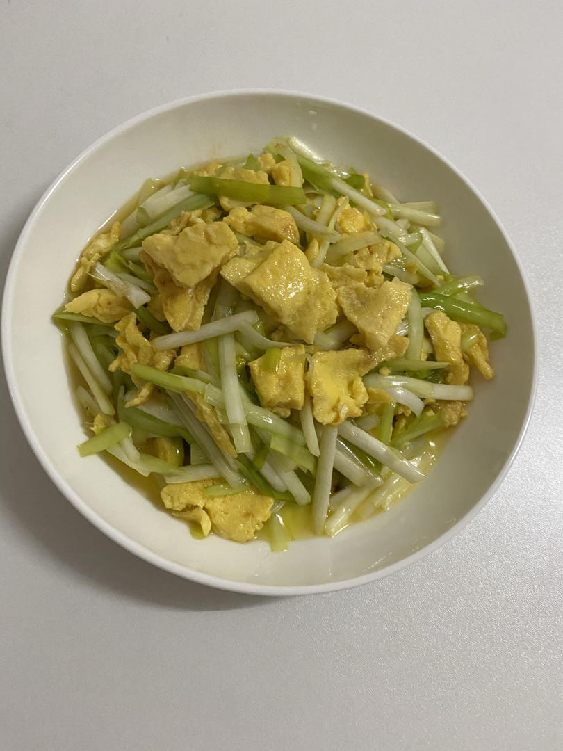 韭黄炒蛋