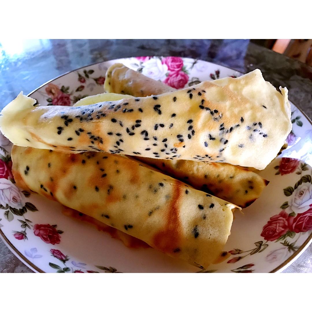 黑芝麻蛋卷
