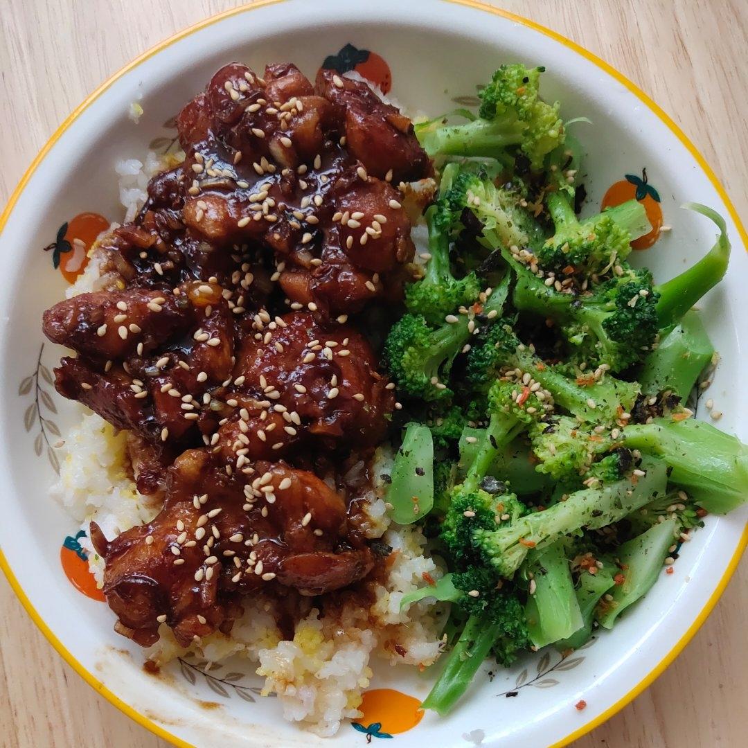 很容易做的照烧鸡腿
