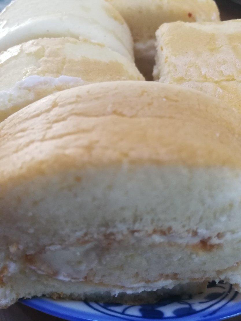 （无油低糖）奶香蛋白蛋糕卷