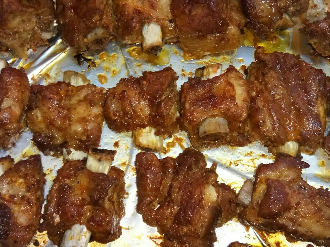 烤排骨的做法