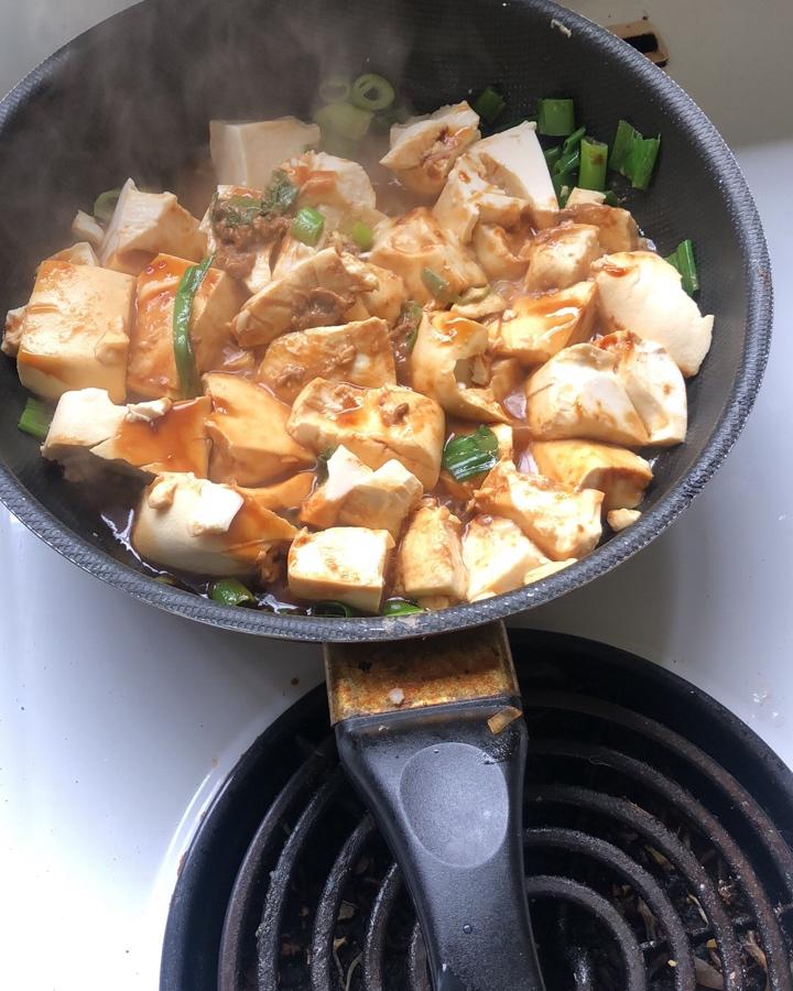 海鲜酱烧豆腐