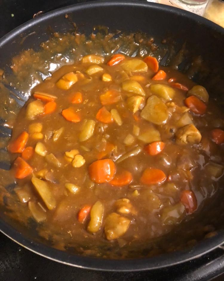 咖喱鸡肉饭