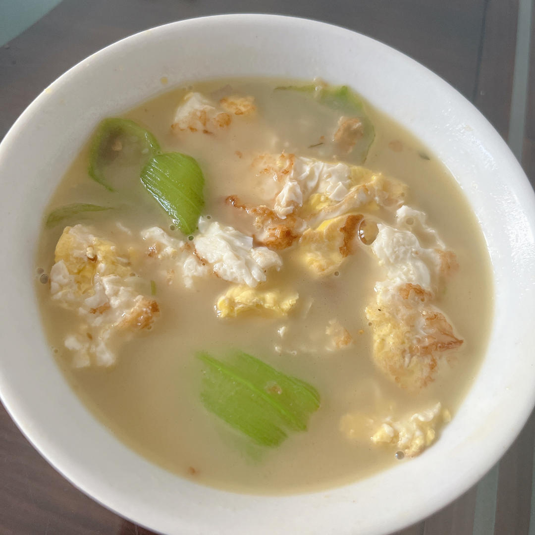 不变色丝瓜汤