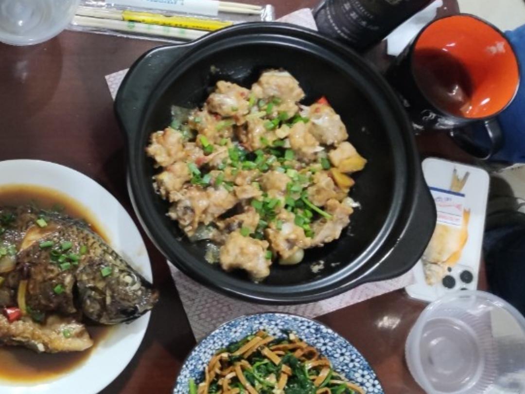 广式生焗蒜香排骨（超级够味下饭）
