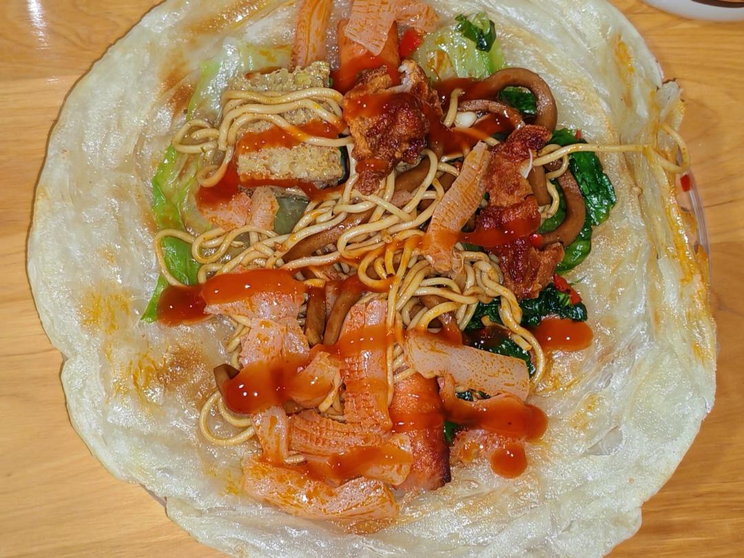 三分钟就可以做好孩子的早餐（手抓饼）