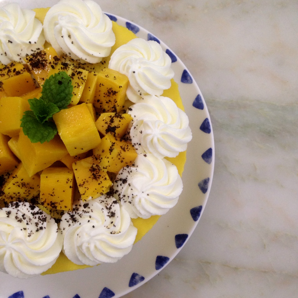 《Tinrry下午茶》教你做芒果流心慕斯（6寸配方）