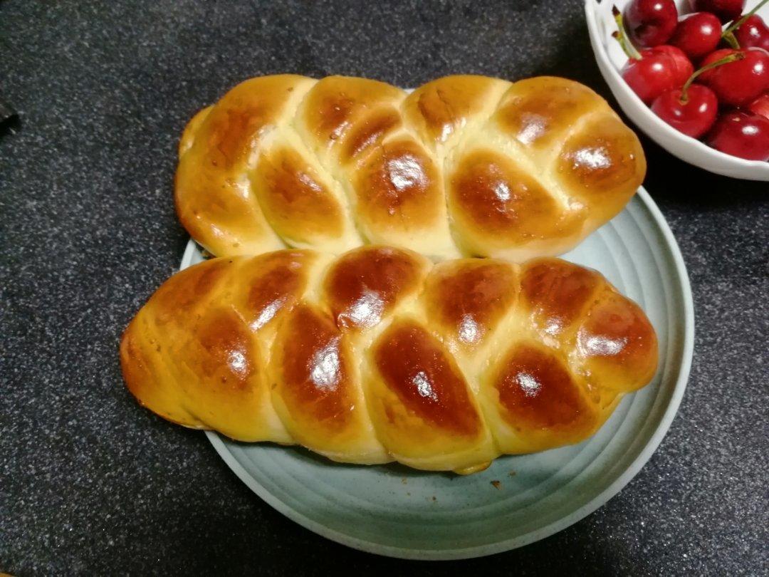 酸奶辫子面包（一次发酵）
