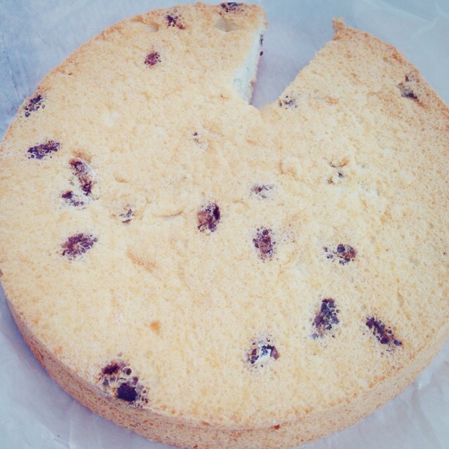 蔓越莓天使蛋糕