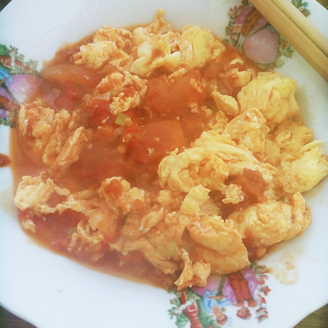 西红柿炒鸡蛋