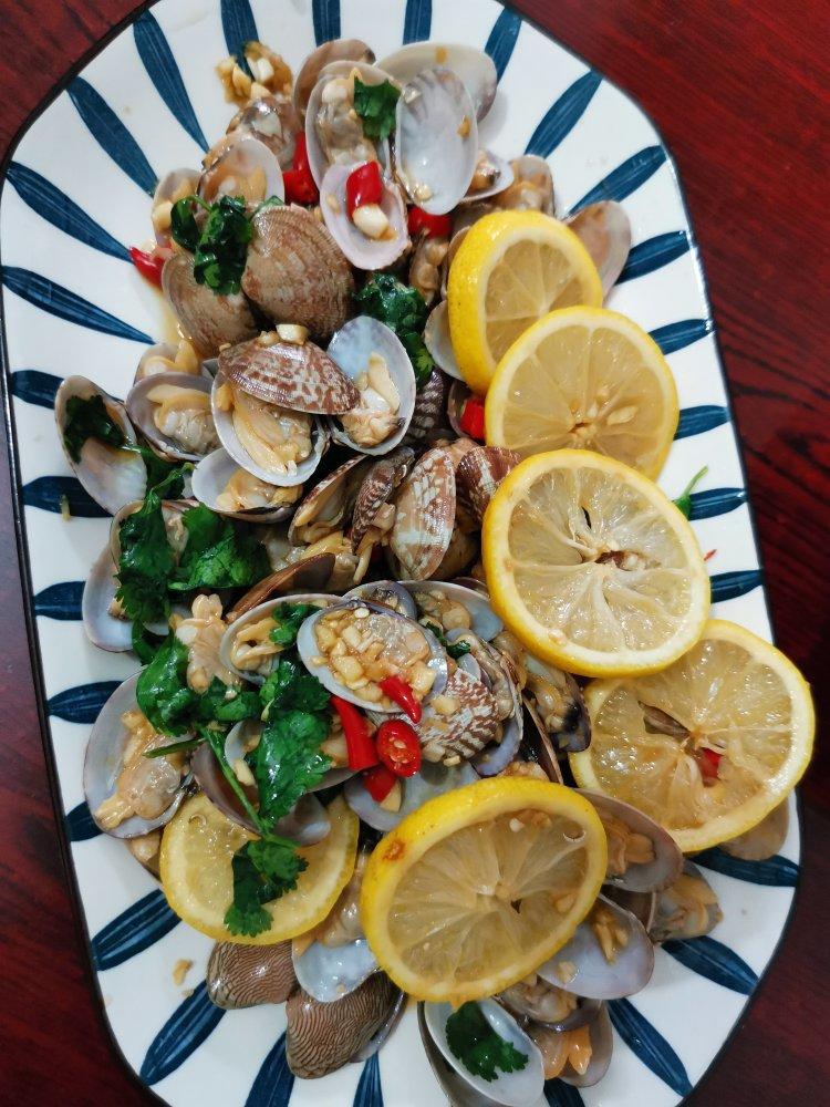 🌈清新又美味的泰式柠檬花甲❗️酸辣开胃