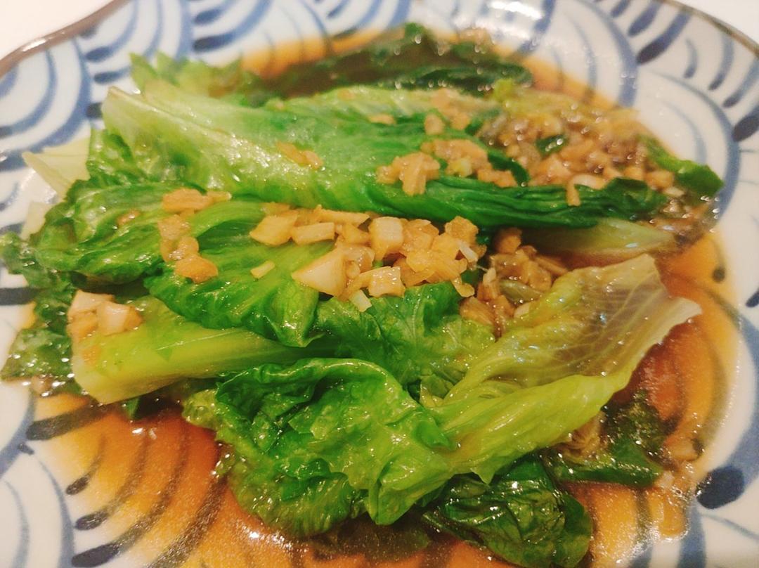 白灼生菜（罗马生菜）