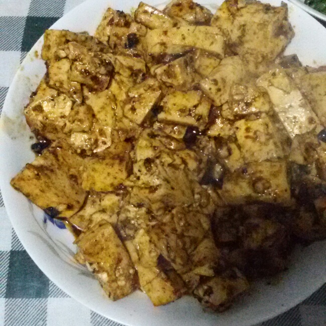 红烧豆腐