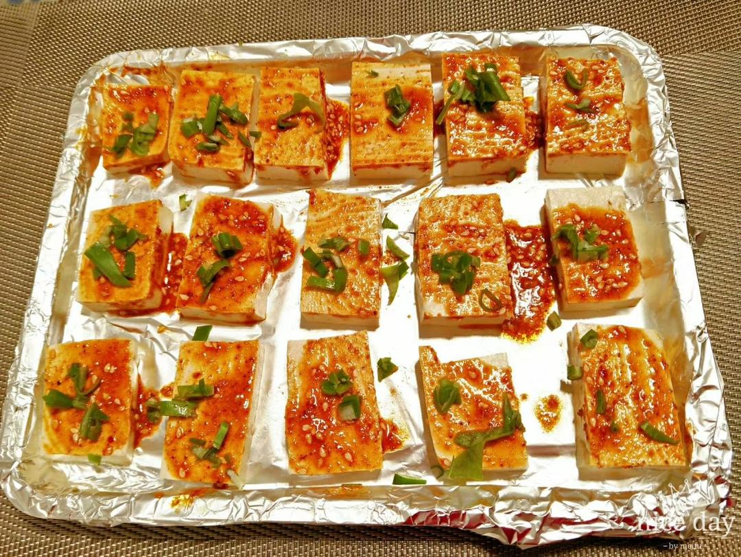 烤箱版的烤豆腐