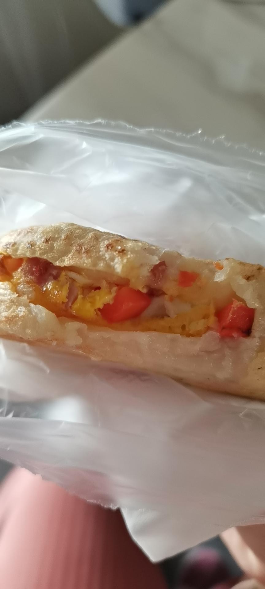 秒杀路边摊的鸡蛋汉堡