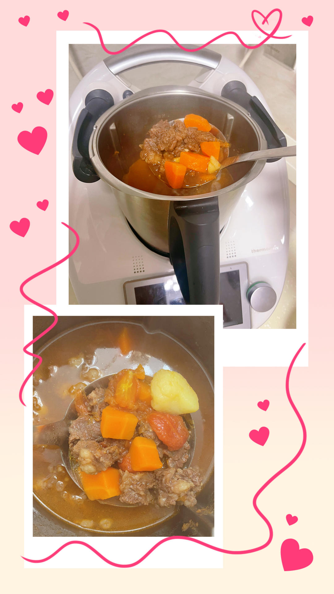 番茄土豆炖牛肉小美版