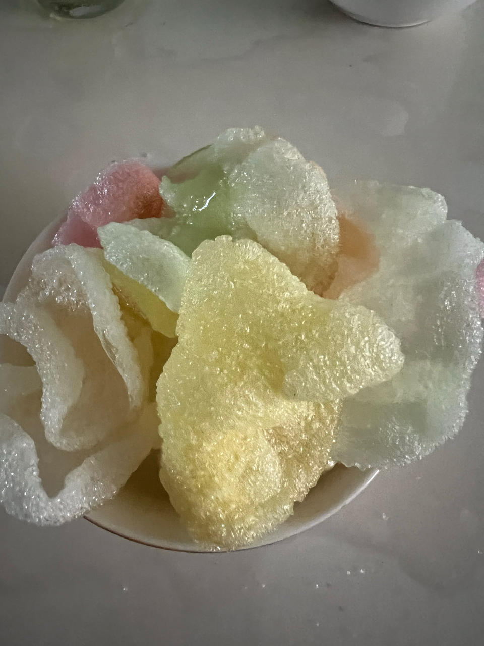 节日零食～炸虾片
