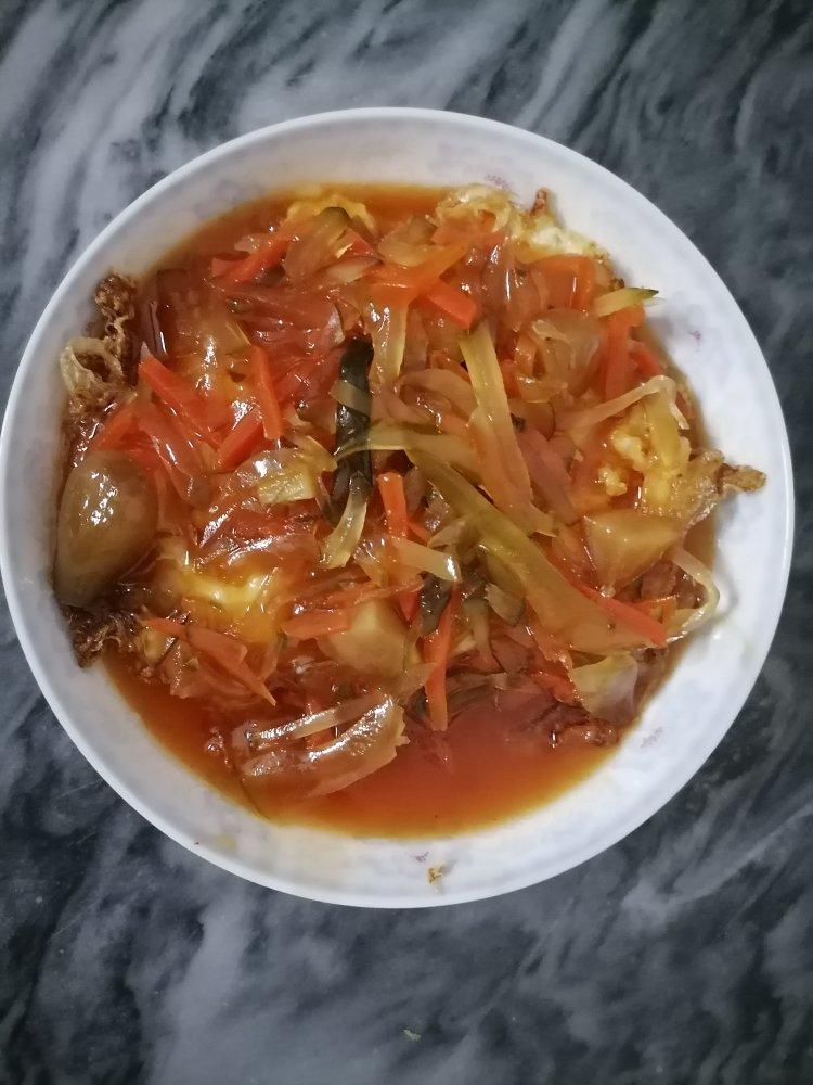 儿时的味道.五柳炸蛋