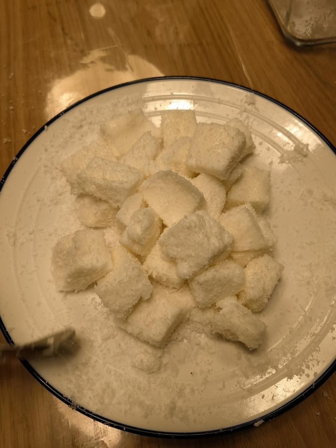 椰丝牛奶小方