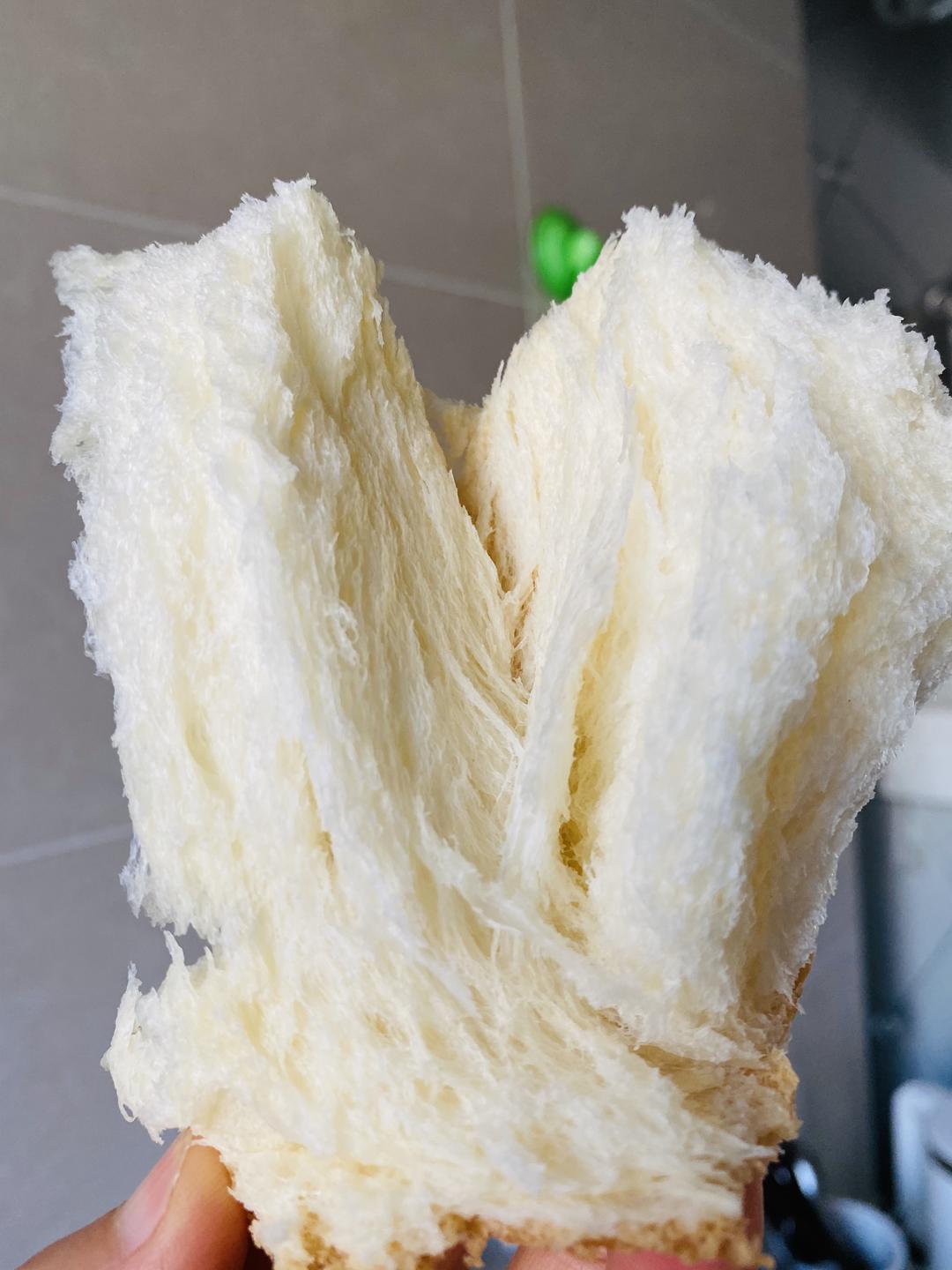 纯奶手撕吐司的做法 步骤1