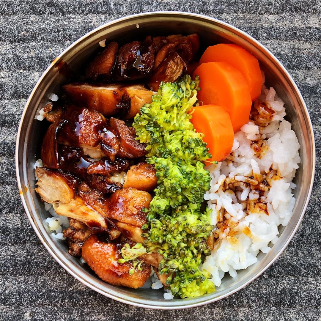 照烧鸡腿饭