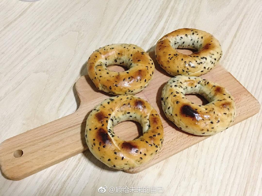 芝麻贝果（咸）
