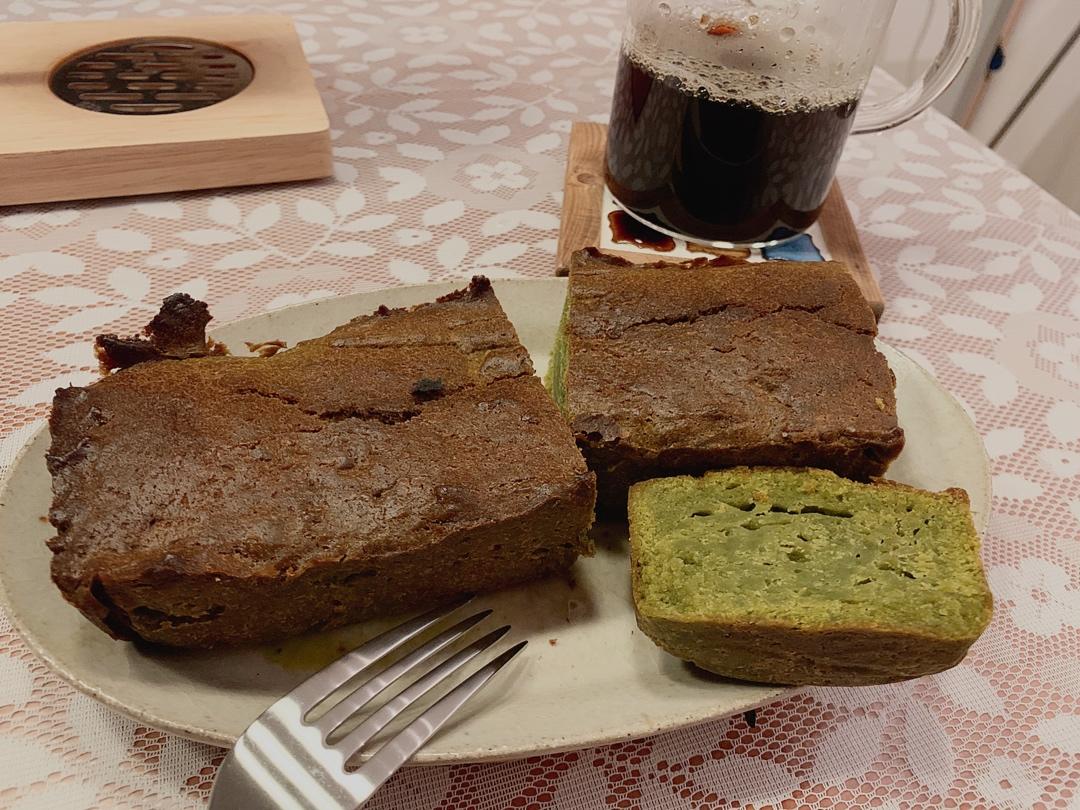 甜而不腻的抹茶磅蛋糕