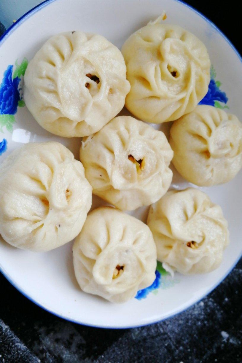 素馅包子（卷心菜木耳腐竹）