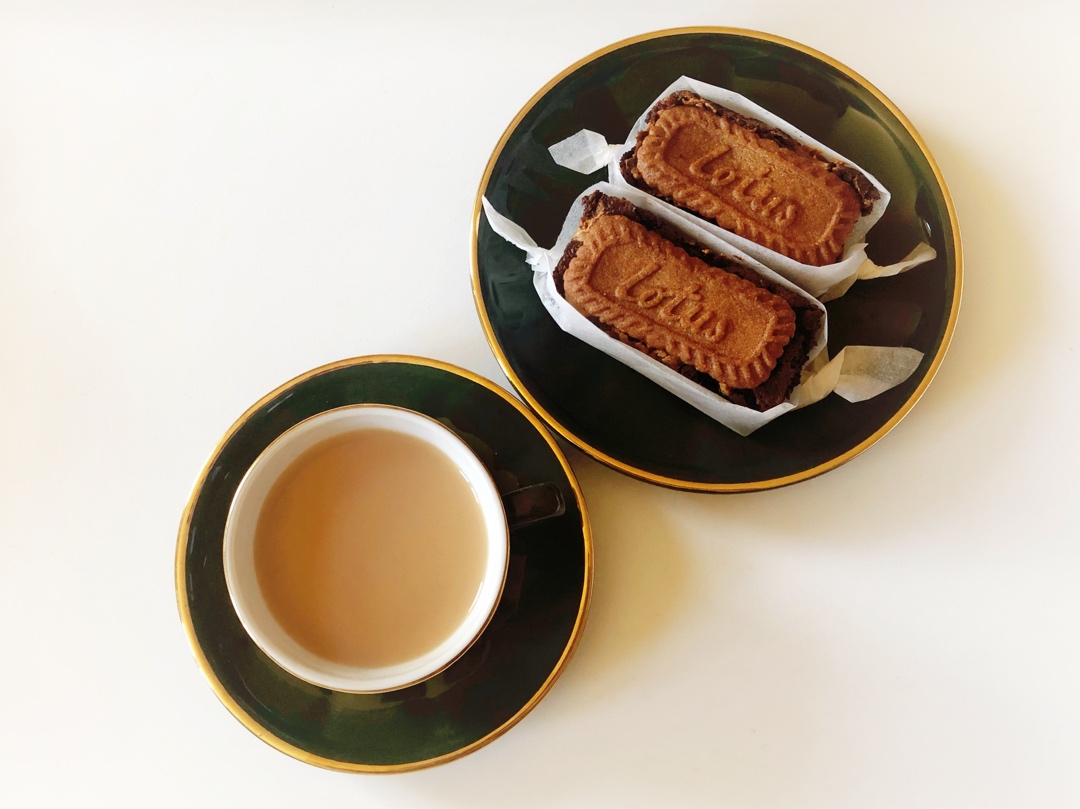 网红焦糖饼干布朗尼 - Lotus Biscoff Brownies
