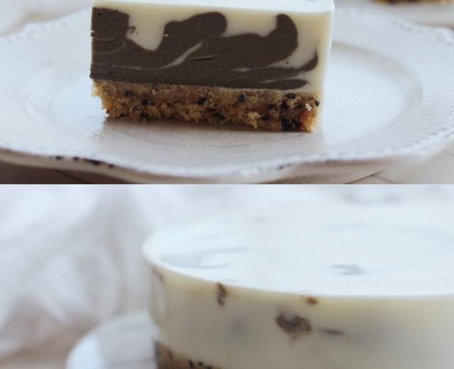 黑芝麻酸奶慕斯蛋糕的做法