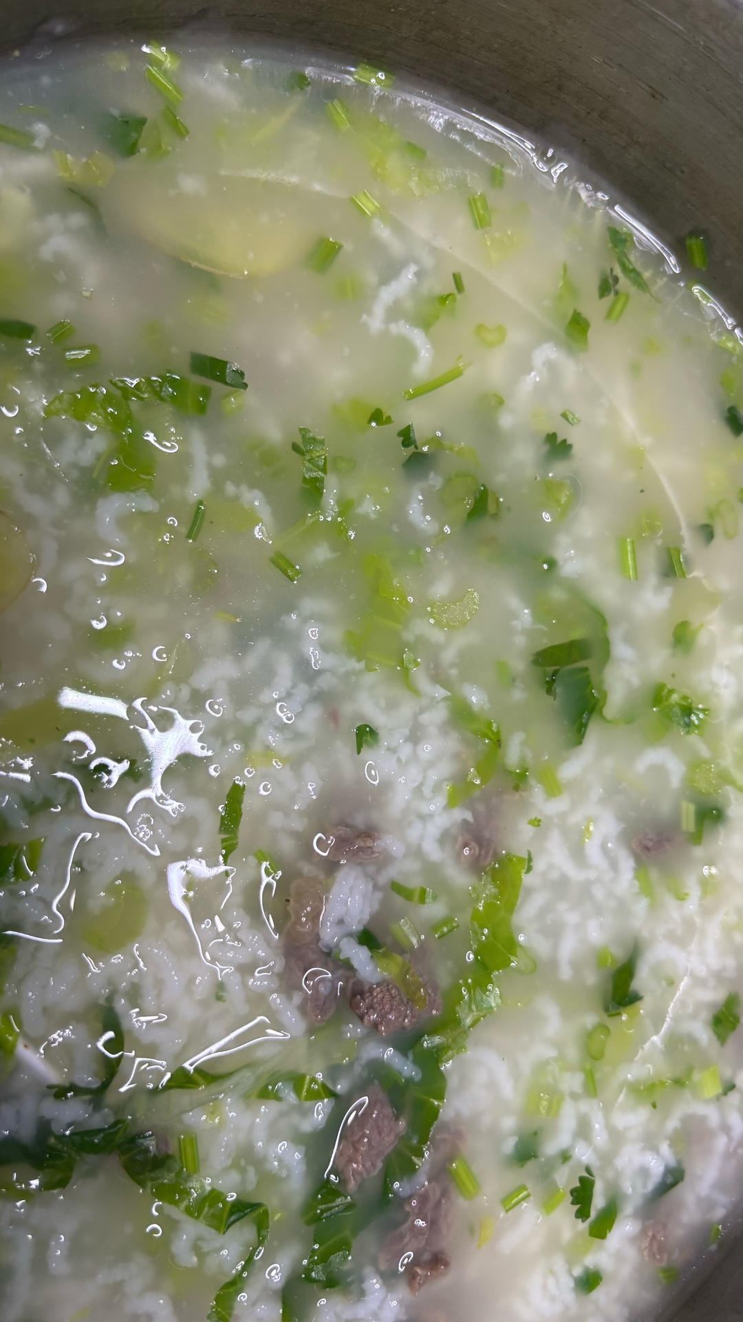 潮汕生滚牛肉粥