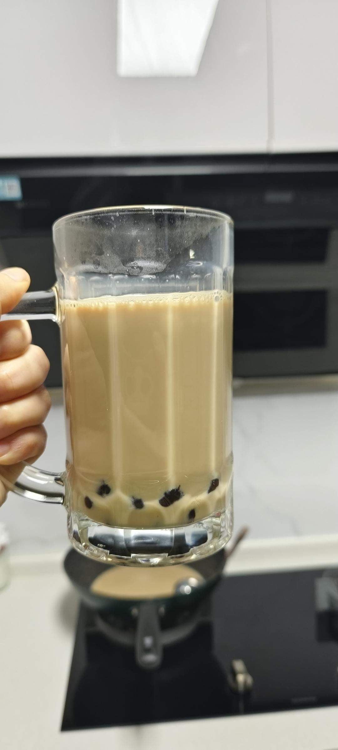 自制原味奶茶