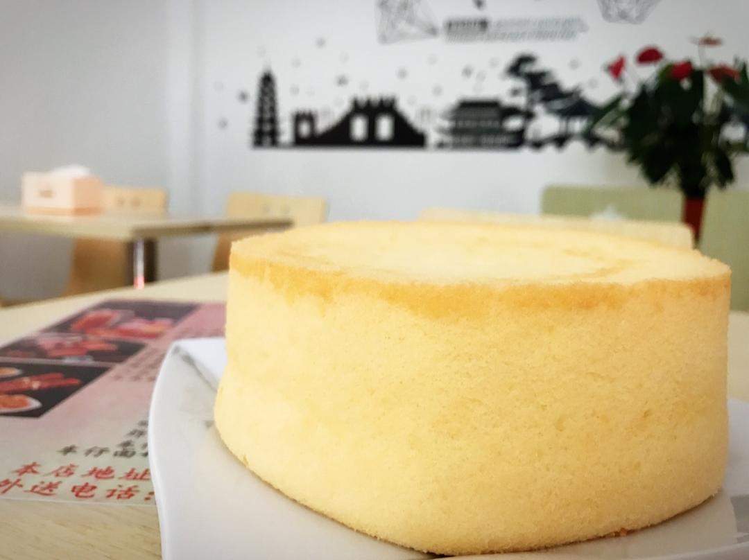 6寸戚风蛋糕（2蛋）