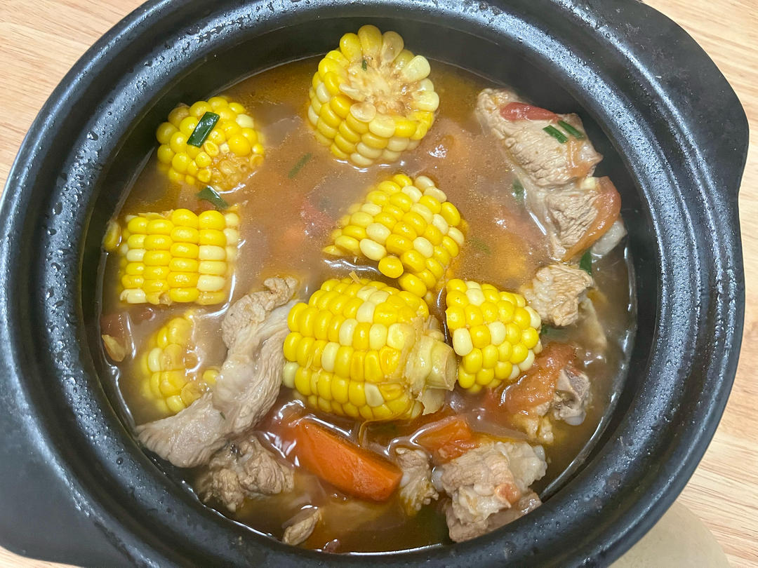 番茄炖排骨