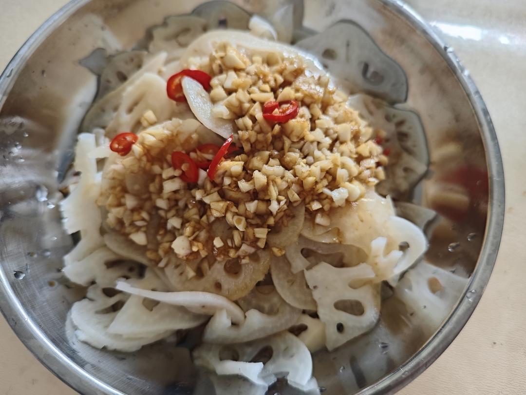 凉拌藕片