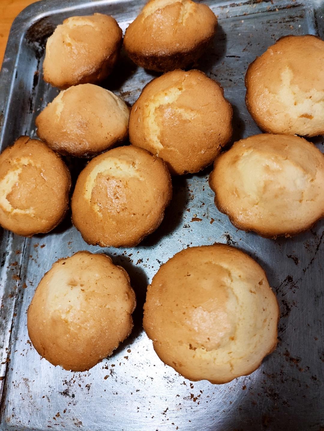 老式小蛋糕(纯蛋香甜，不回缩)