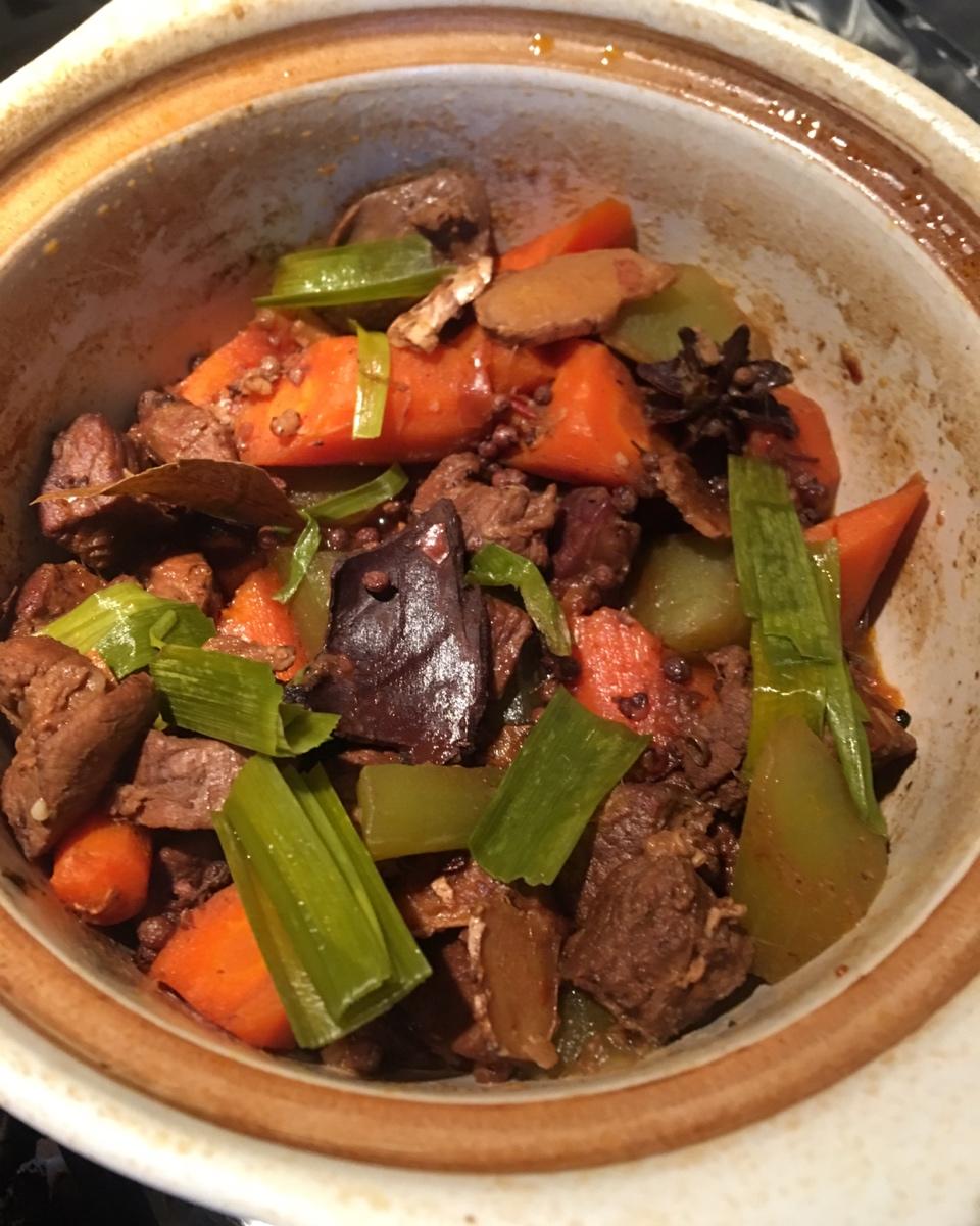 【红烧羊肉煲】