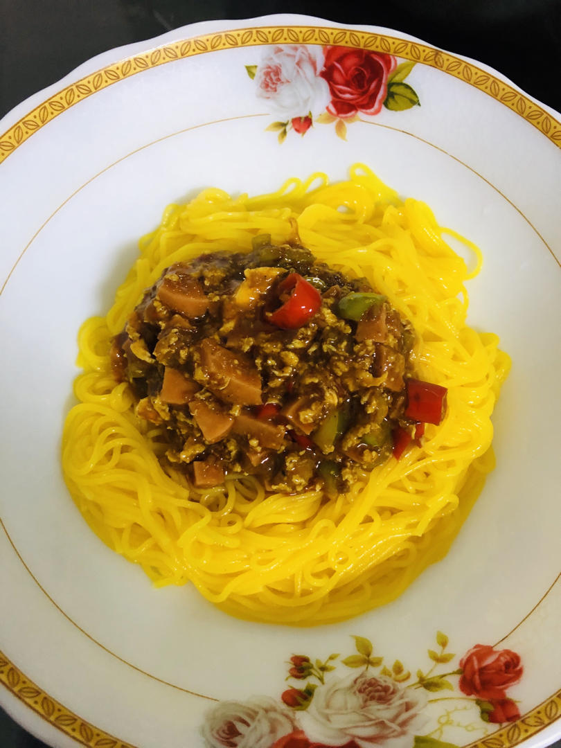粗粮细作玉米面条