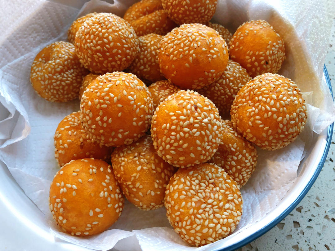 简单易学南瓜丸子