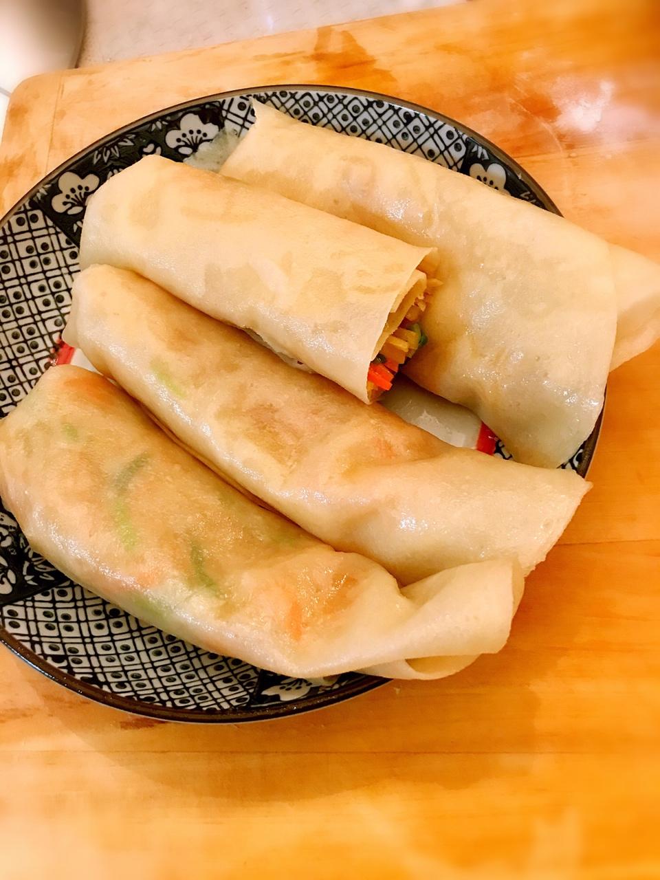 手机用户1308_0qmi做的烫面蒸春饼