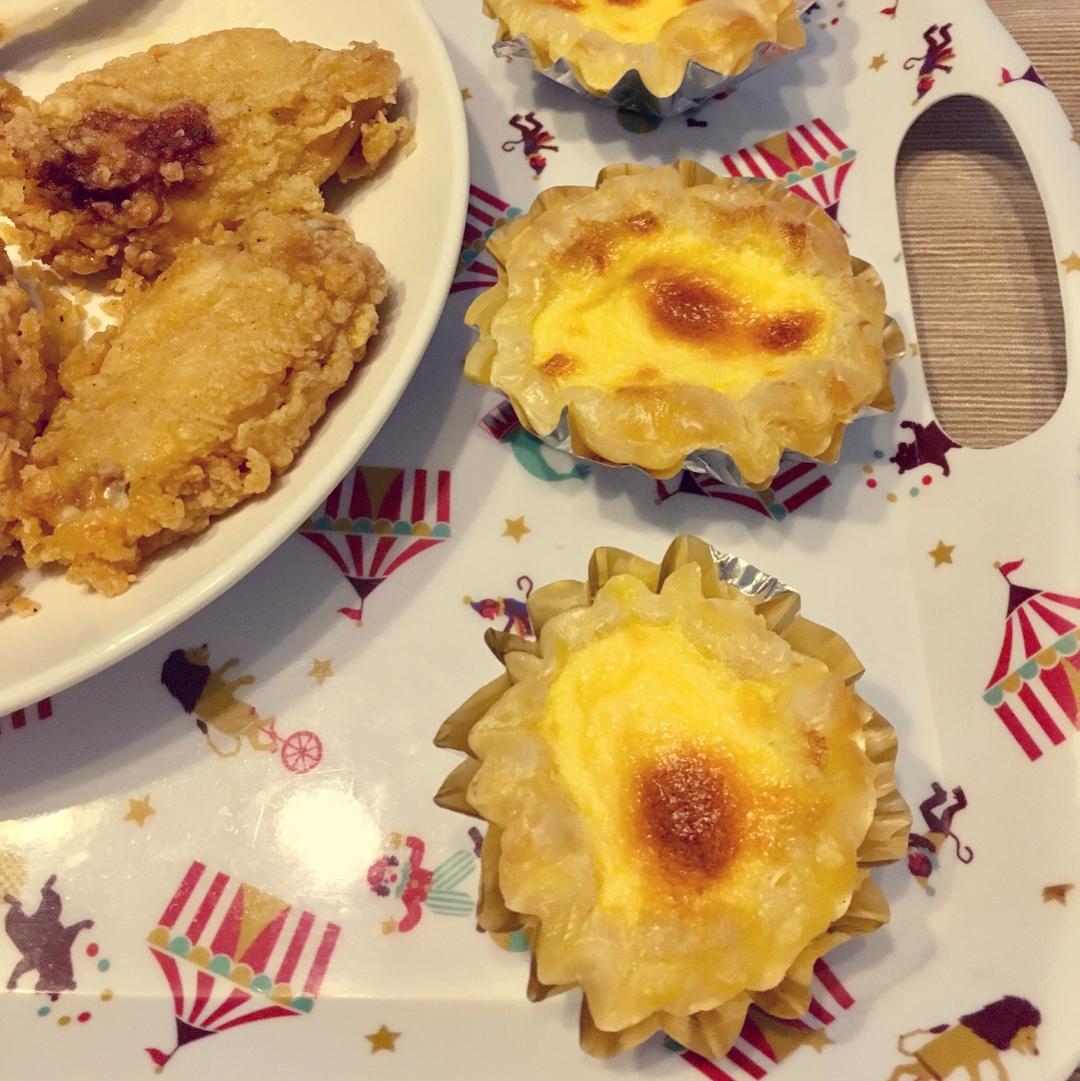 超完美味道超正的蛋挞配方，比KFC的还要嫩还要香~做过最好吃的蛋挞配方