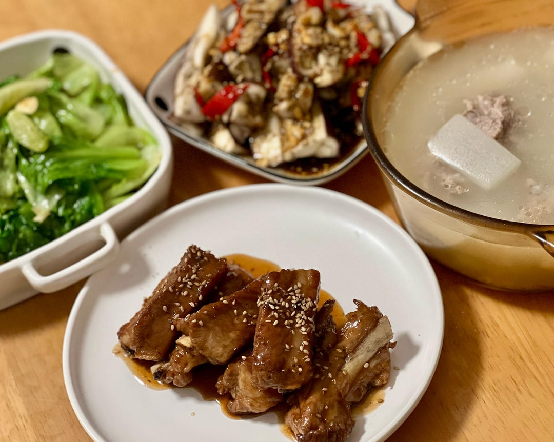 懒人版糖醋排骨