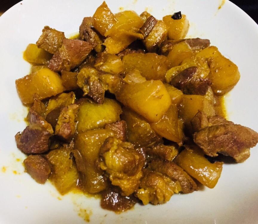萝卜红烧肉