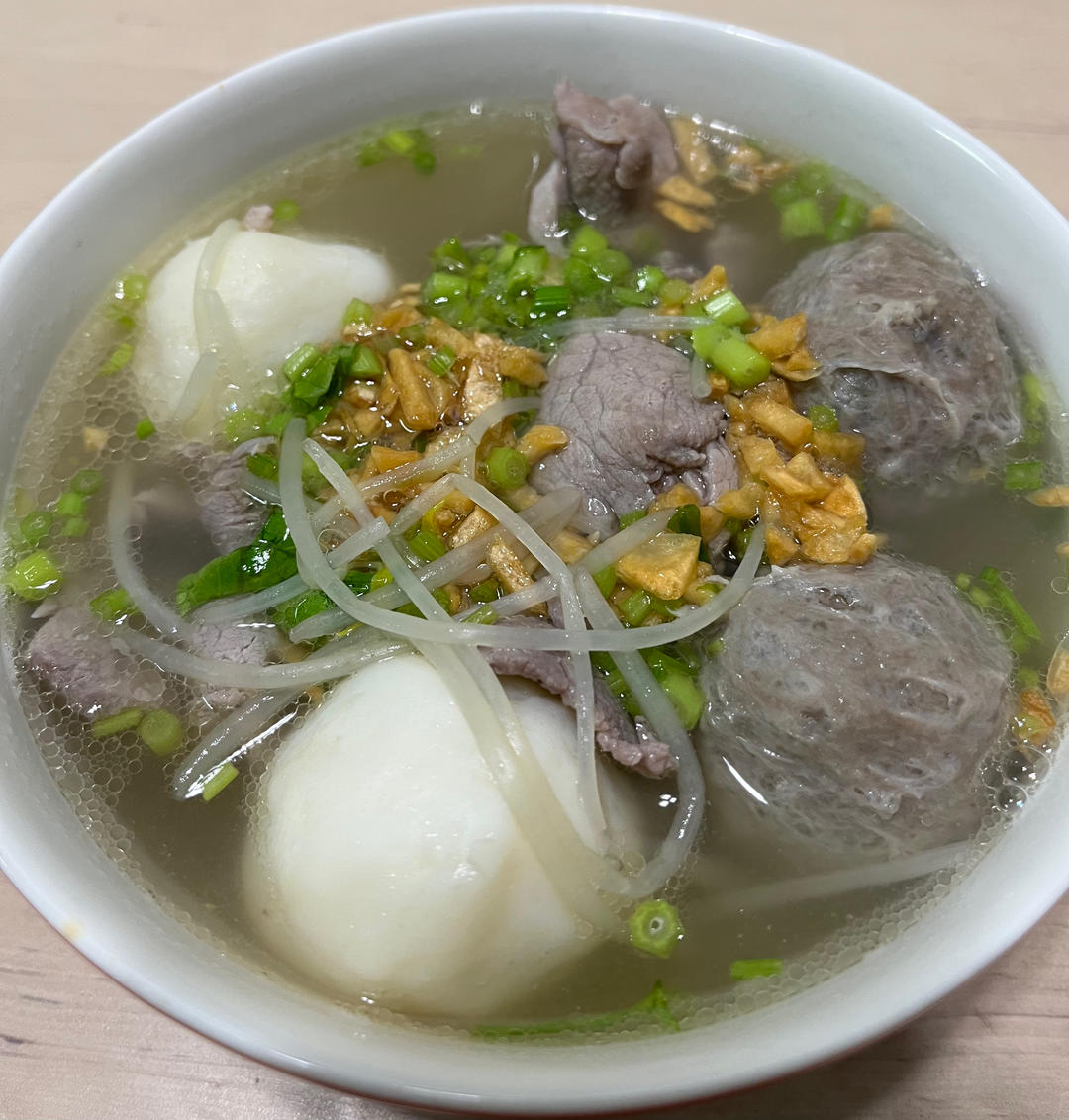 潮汕牛肉丸粿条面（最地道的做法）